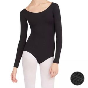 CAPEZIO WOMENS BLACK LEOTARD -NWT